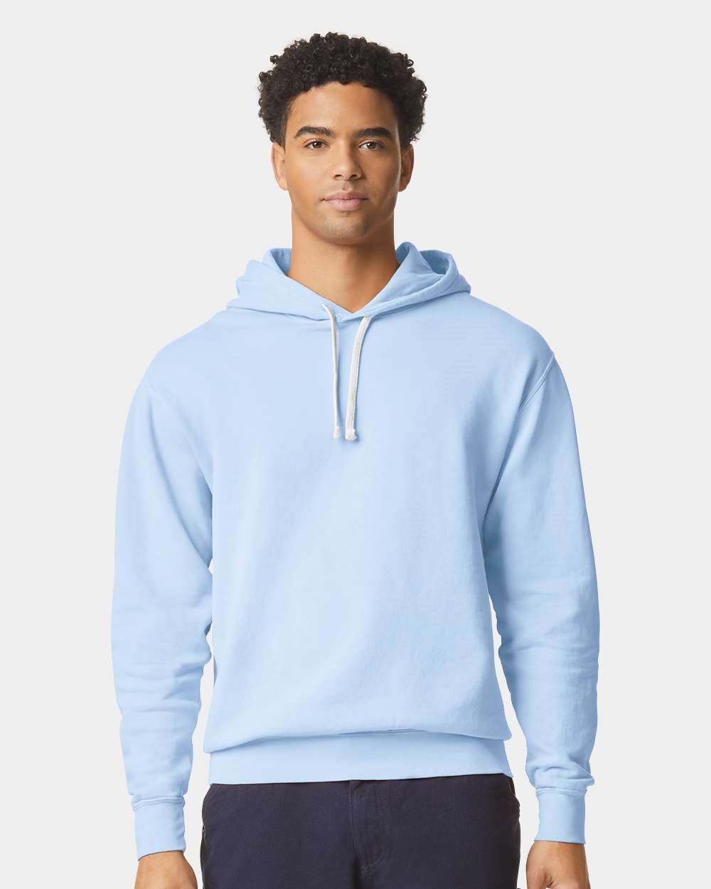 Comfort Colors Unisex Lightweight Cotton Hooded Sweatshirt 1467 Mens Apparel Sweatshirts & Fleece