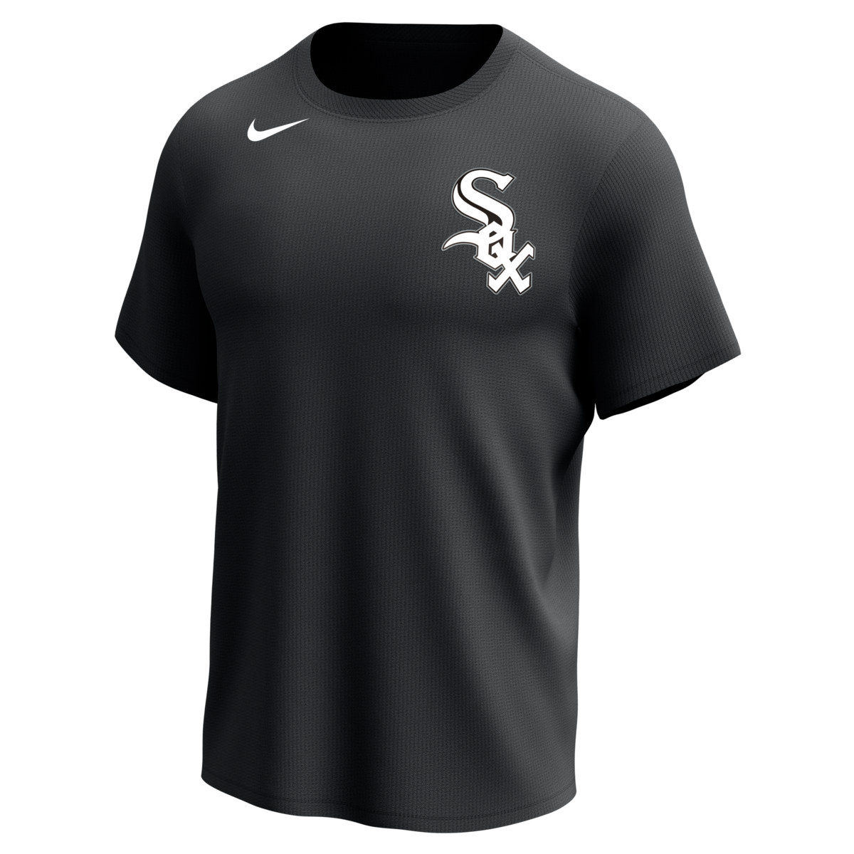 Nike Chicago White Sox 1976-85 Adult Institutional Short Sleeve Cooperstown Crew Neck Fan Gear MLB Chicago White Sox