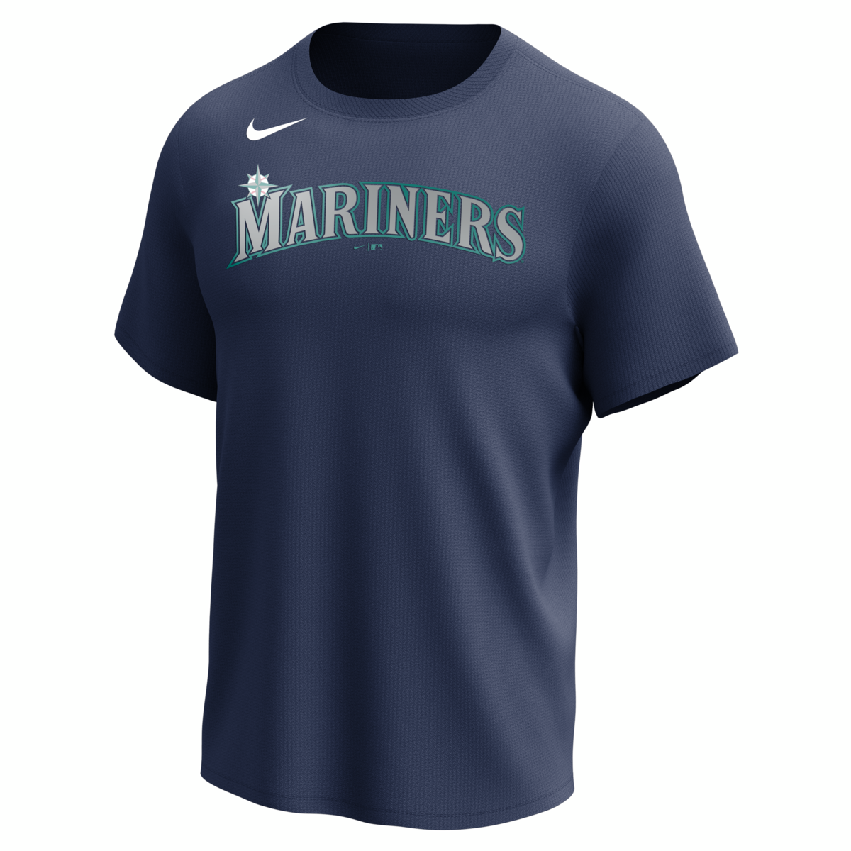 Nike Seattle Mariners Men's Crew Neck Synthetic City Connect Tee Fan Gear MLB Seattle Mariners