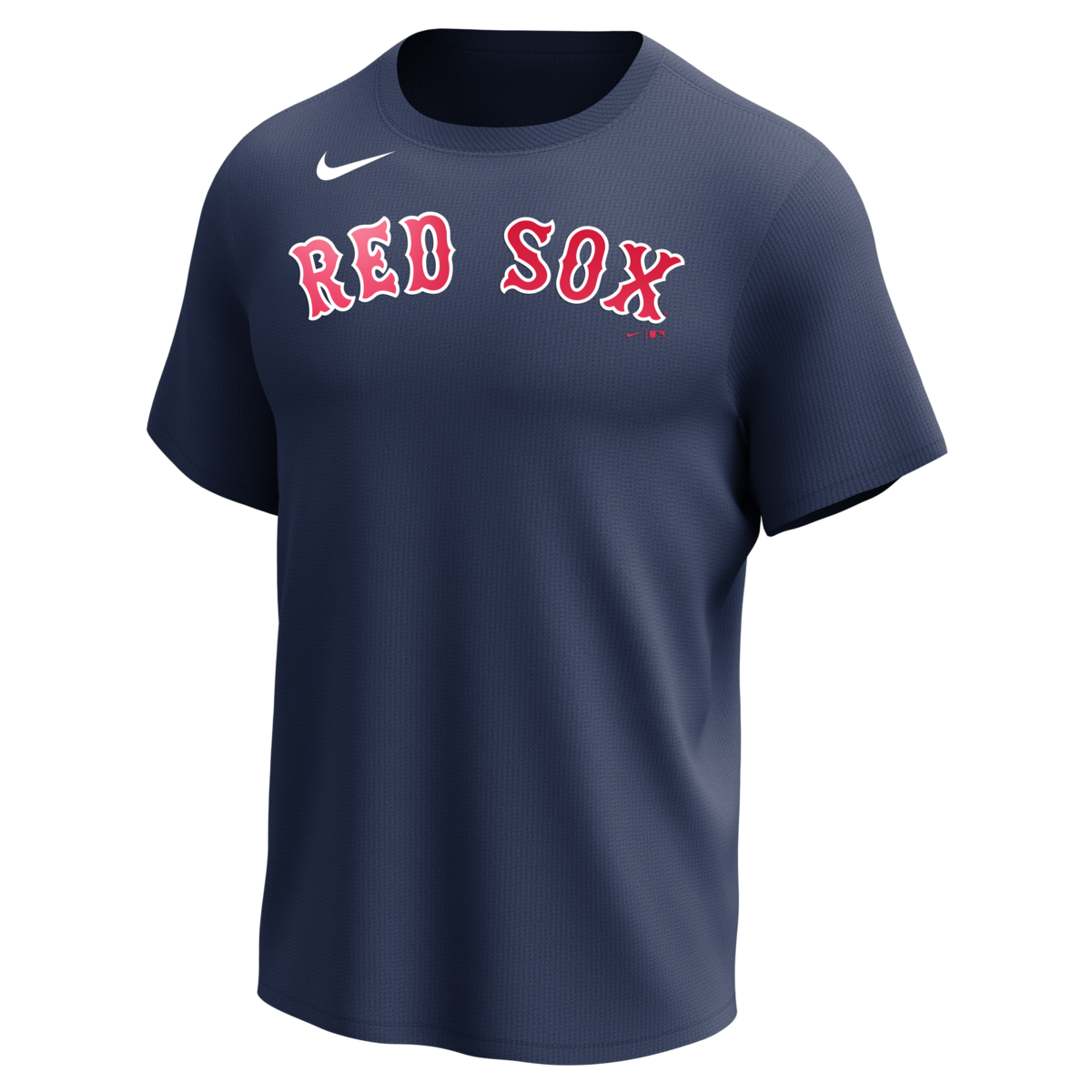 Nike Boston Red Sox Men's Crew Neck Synthetic City Connect Tee Fan Gear MLB Boston Red Sox