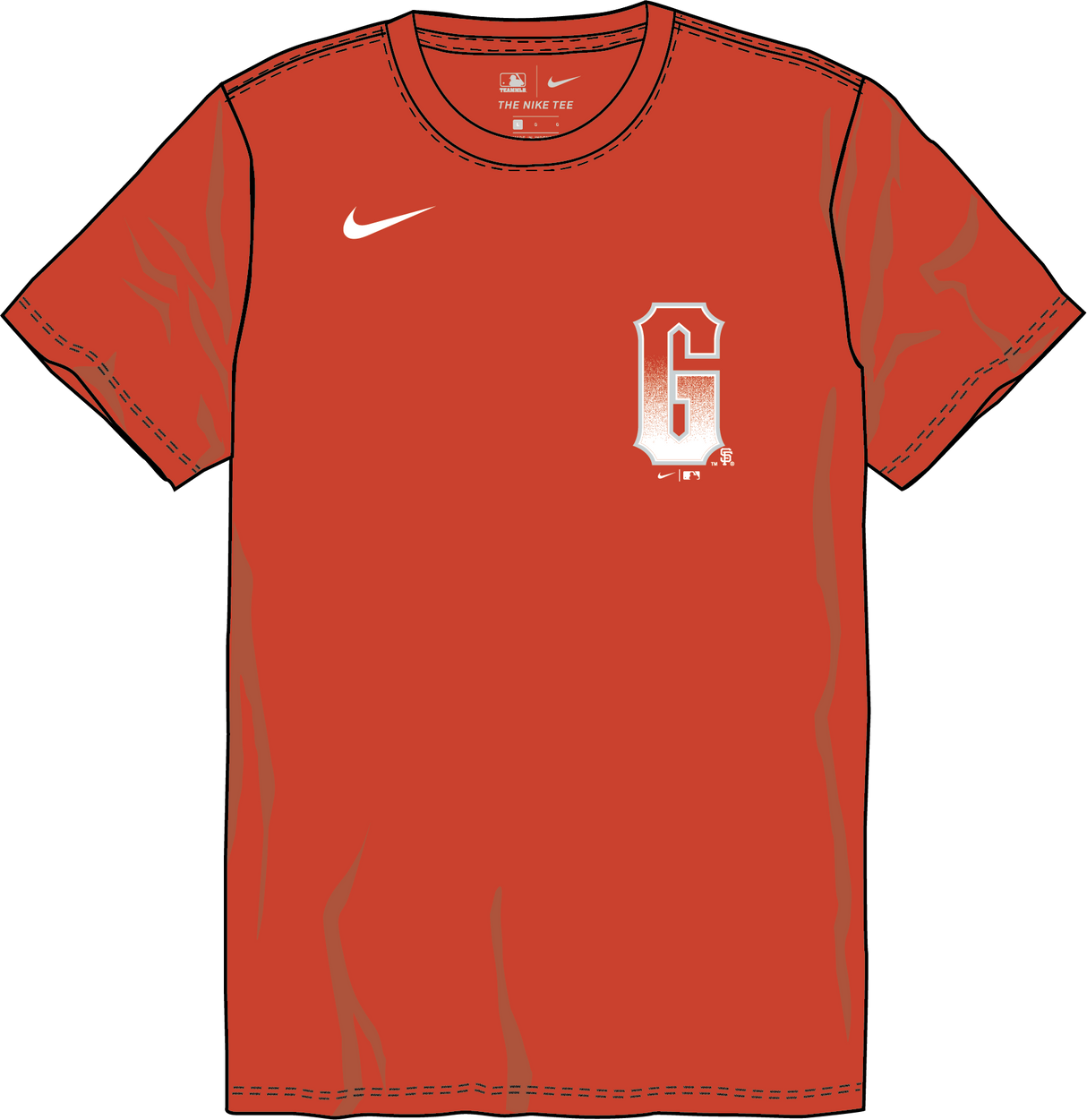 Nike San Francisco Giants 1982 Youth Institutional Short Sleeve Cooperstown Crew Neck