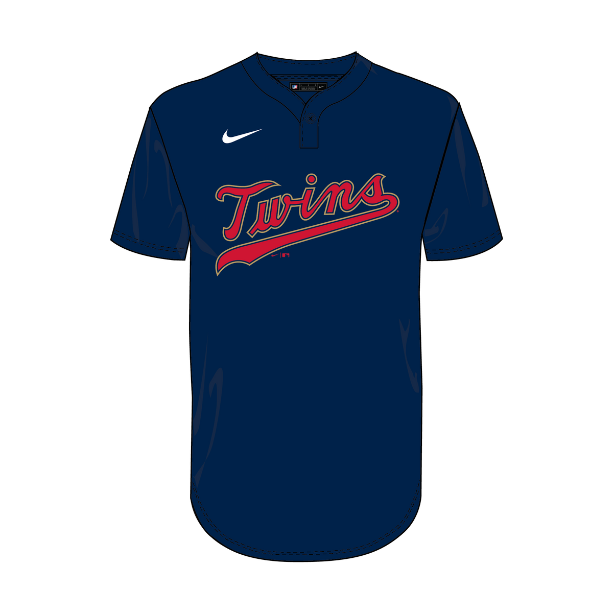 Nike Minnesota Twins Men's 1-Buton Jersey