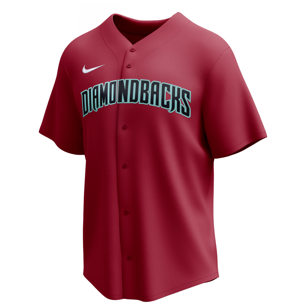 Nike Arizona Diamondbacks Adult Full Button Baseball Jersey Fan Gear MLB Arizona Diamondbacks