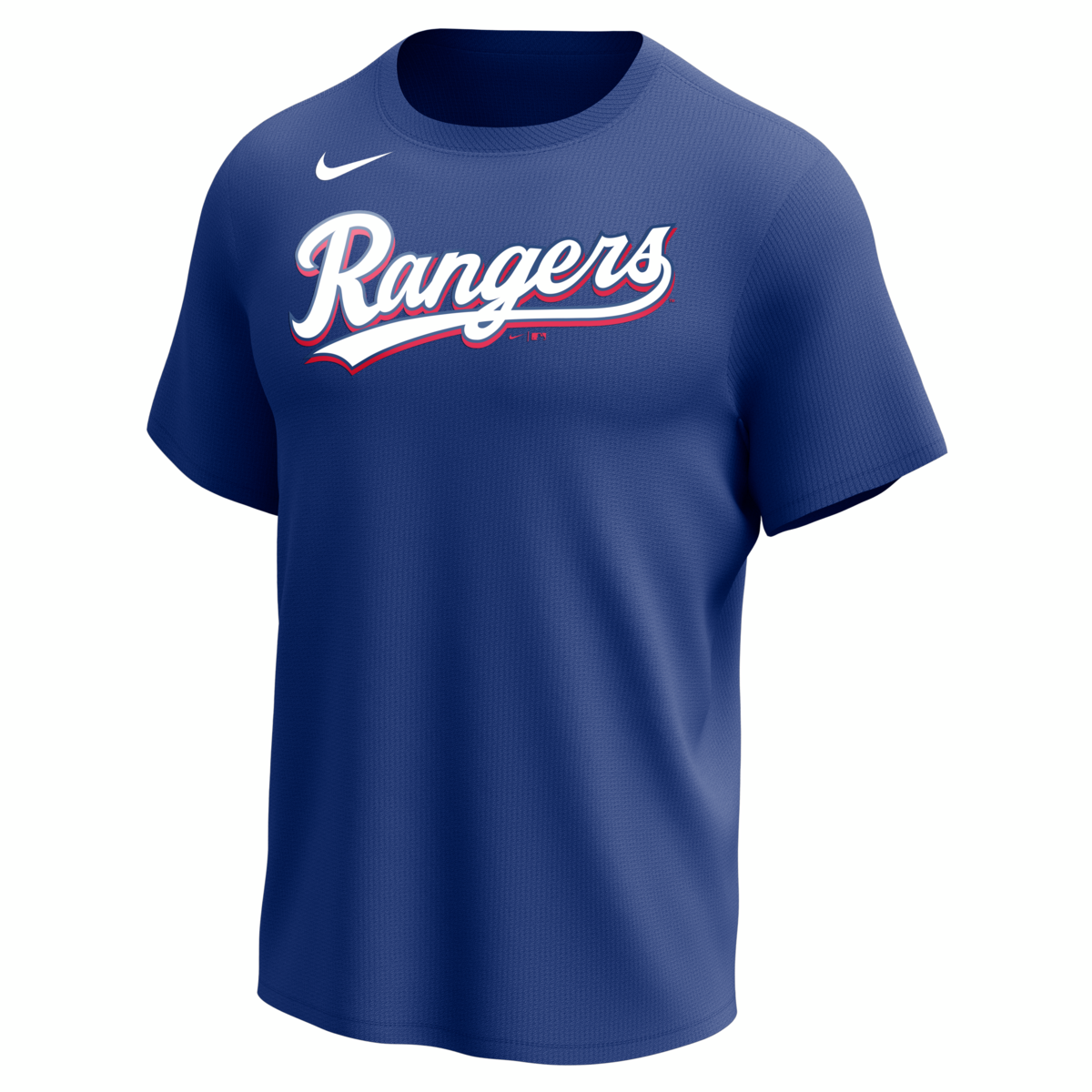Nike Texas Rangers Men's Crew Neck Synthetic City Connect Tee Fan Gear MLB Texas Rangers