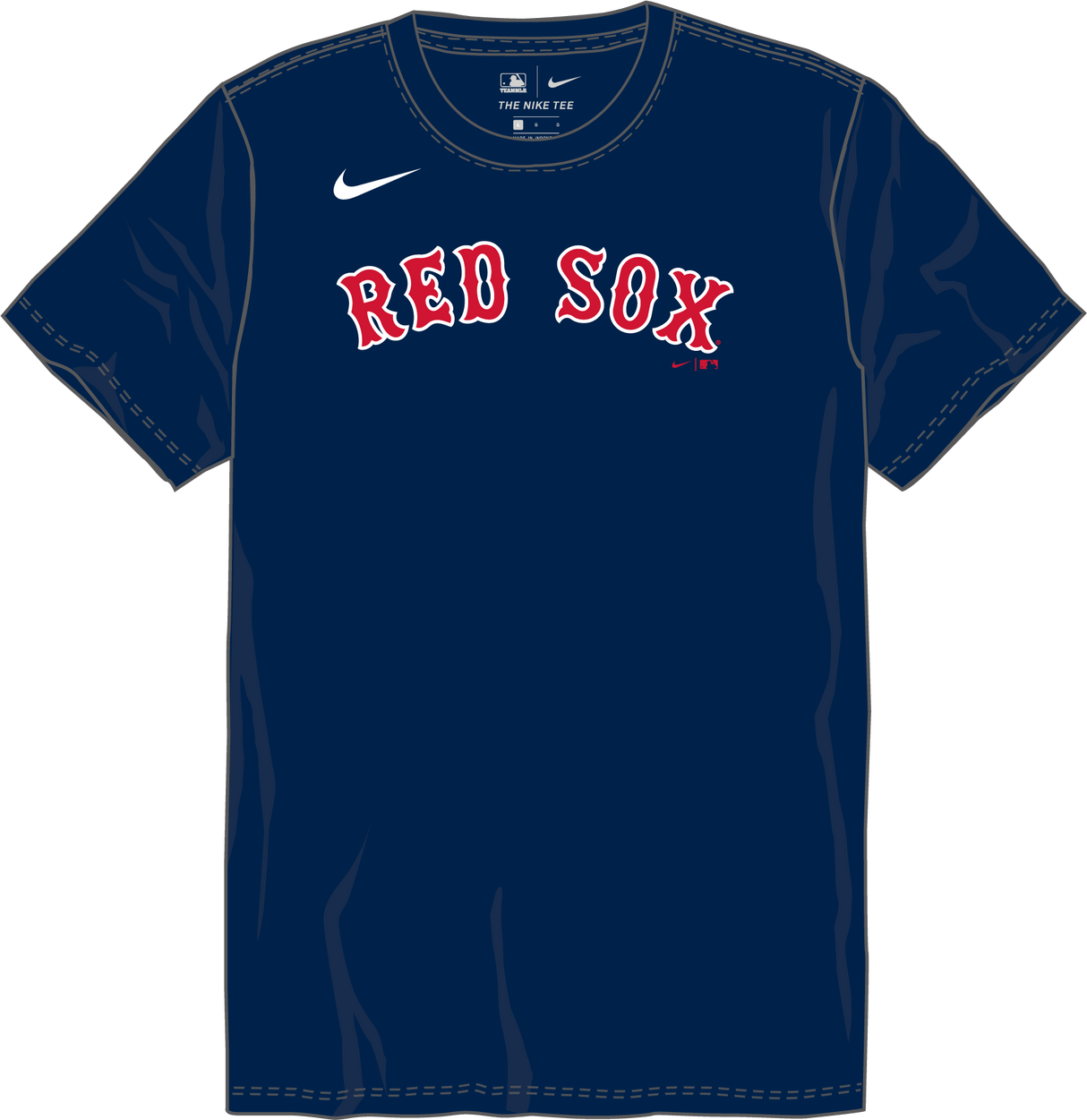 Nike Boston Red Sox Youth Institutional Short Sleeve Crew Neck Tee