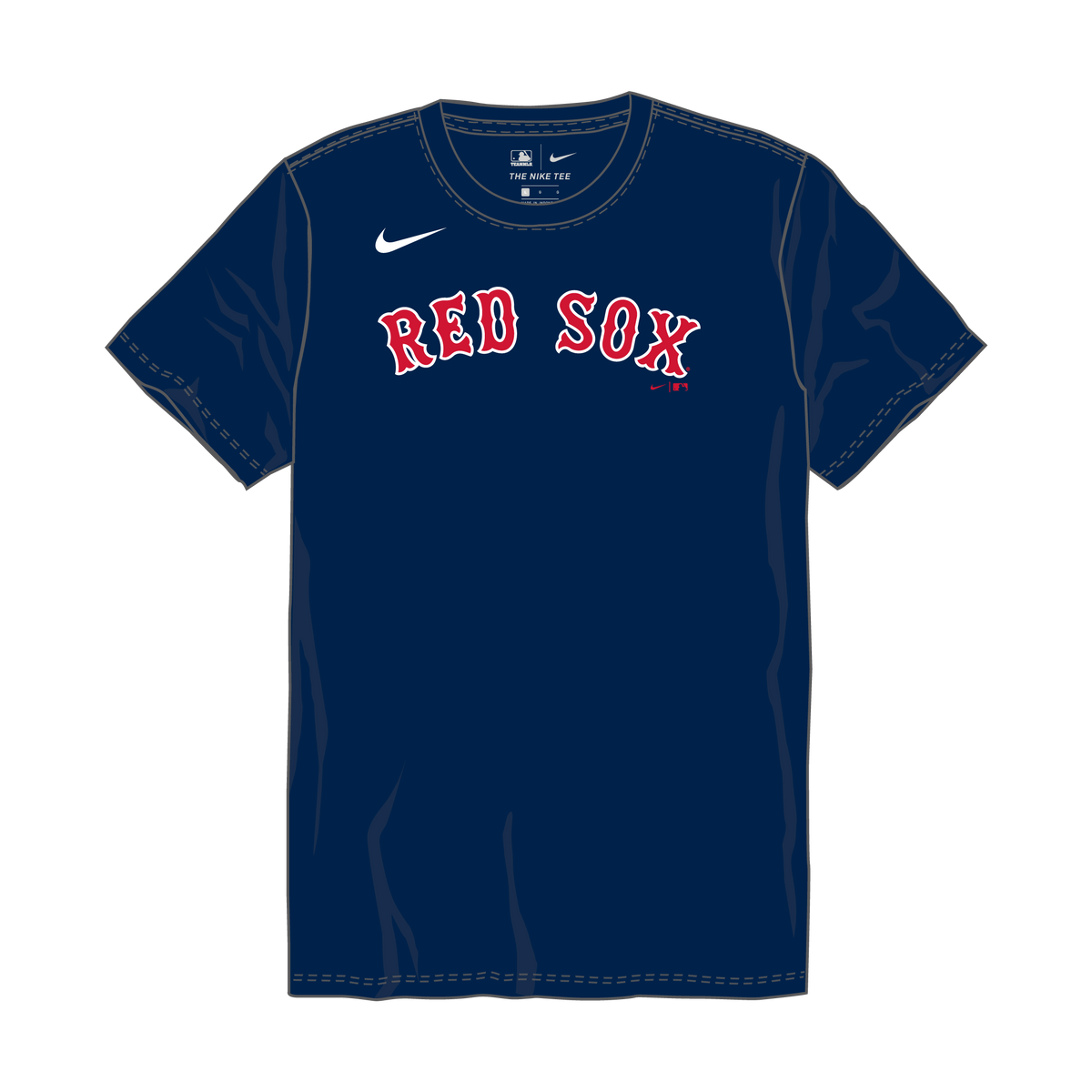 Nike Boston Red Sox Youth Institutional Short Sleeve Crew Neck Tee
