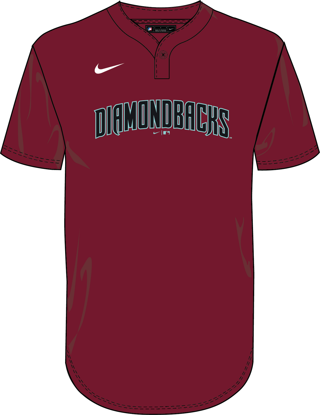 Nike Arizona Diamondbacks Youth 1-Button Jersey Fan Gear MLB Arizona Diamondbacks