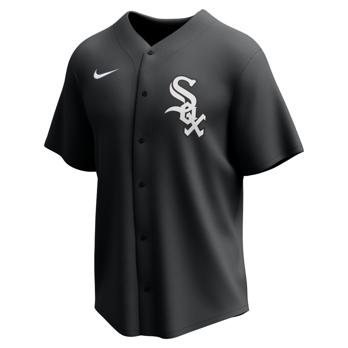 Nike Chicago White Sox Adult Institutional Full Button Jersey-1