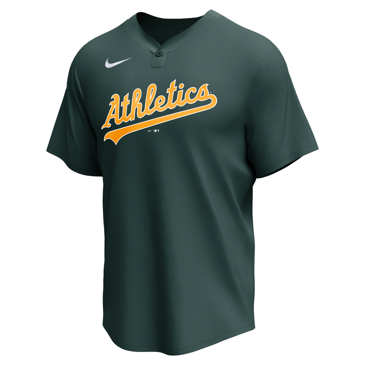 Nike Oakland Athletics Adult Institutional 1 Button Pullover Fan Gear MLB Oakland Athletics