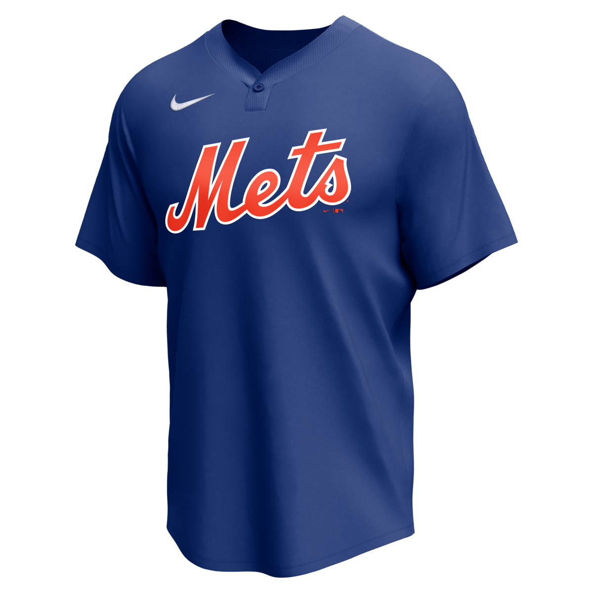 Nike New York Mets Adult Institutional 1 Button Pullover Fan Gear MLB New York Mets