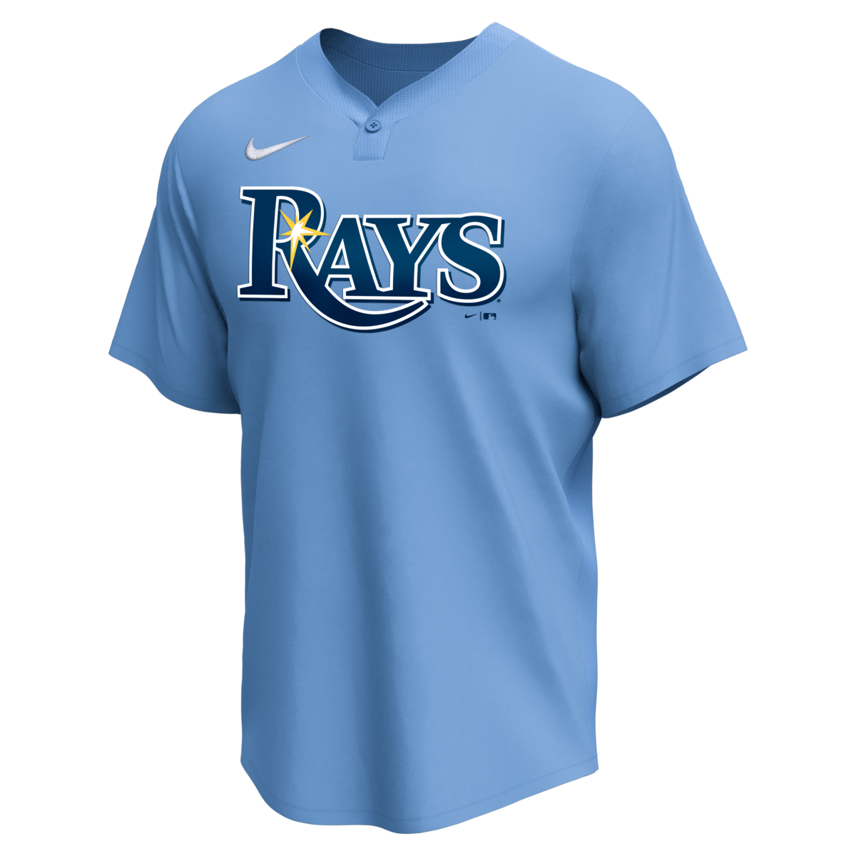 Nike Tampa Bay Rays Adult Institutional 1 Button Pullover Fan Gear MLB Tampa Bay Rays