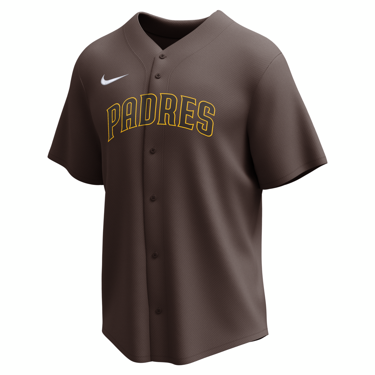 Nike San Diego Padres Adult Institutional Full Button Jersey Fan Gear MLB San Diego Padres