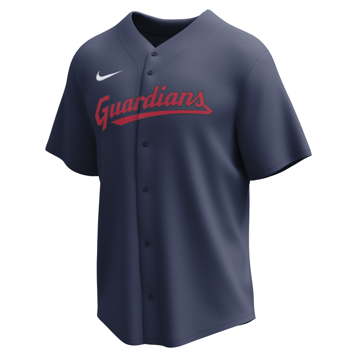 Nike Cleveland Guardians Adult Institutional Full Button Jersey Fan Gear MLB Cleveland Guardians