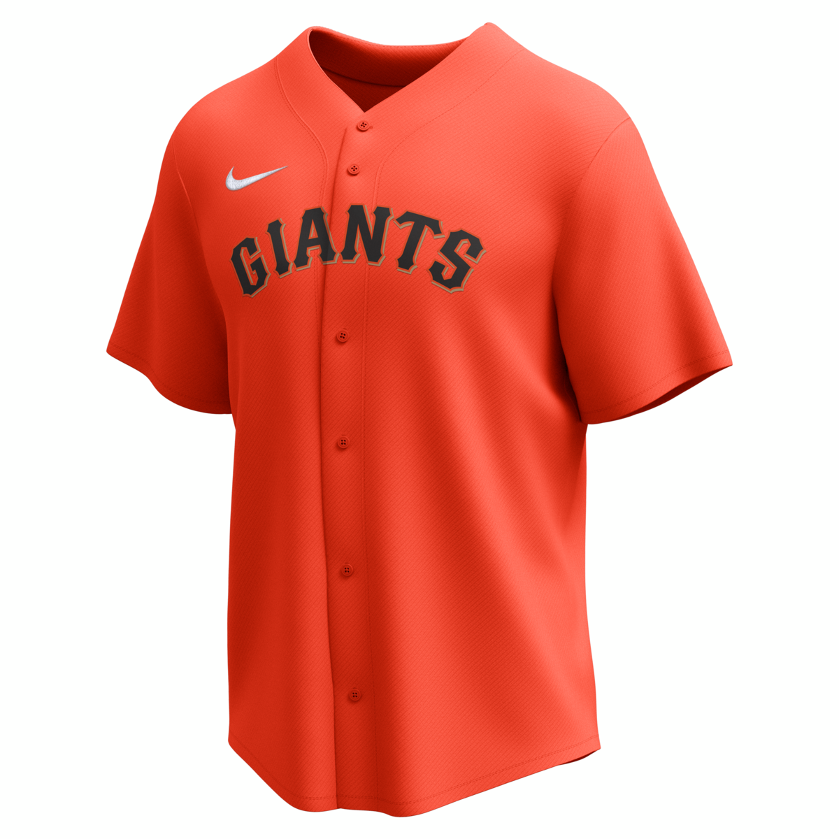 Nike San Francisco Giants Adult Institutional Full Button Jersey-1