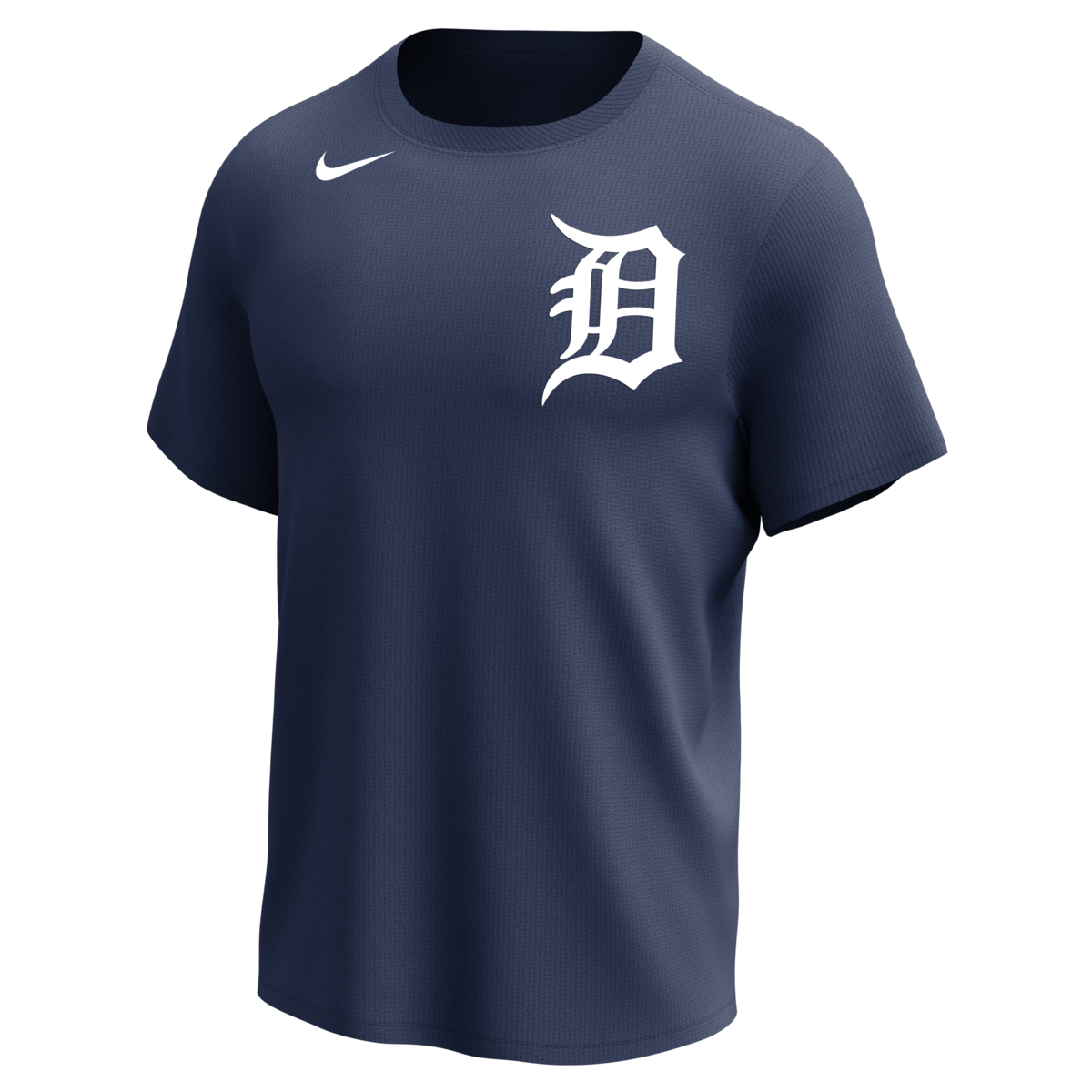 Nike Detroit Tigers Adult Institutional Short Sleeve Crew Neck Tee Fan Gear MLB Detroit Tigers