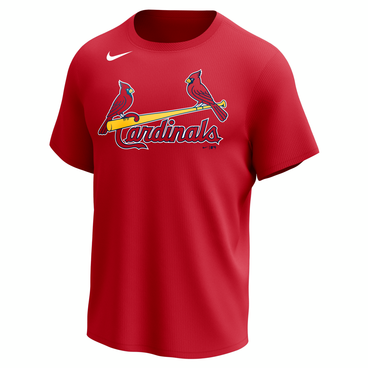 Nike St. Louis Cardinals Adult Institutional Short Sleeve Crew Neck Tee Fan Gear MLB St. Louis Cardinals