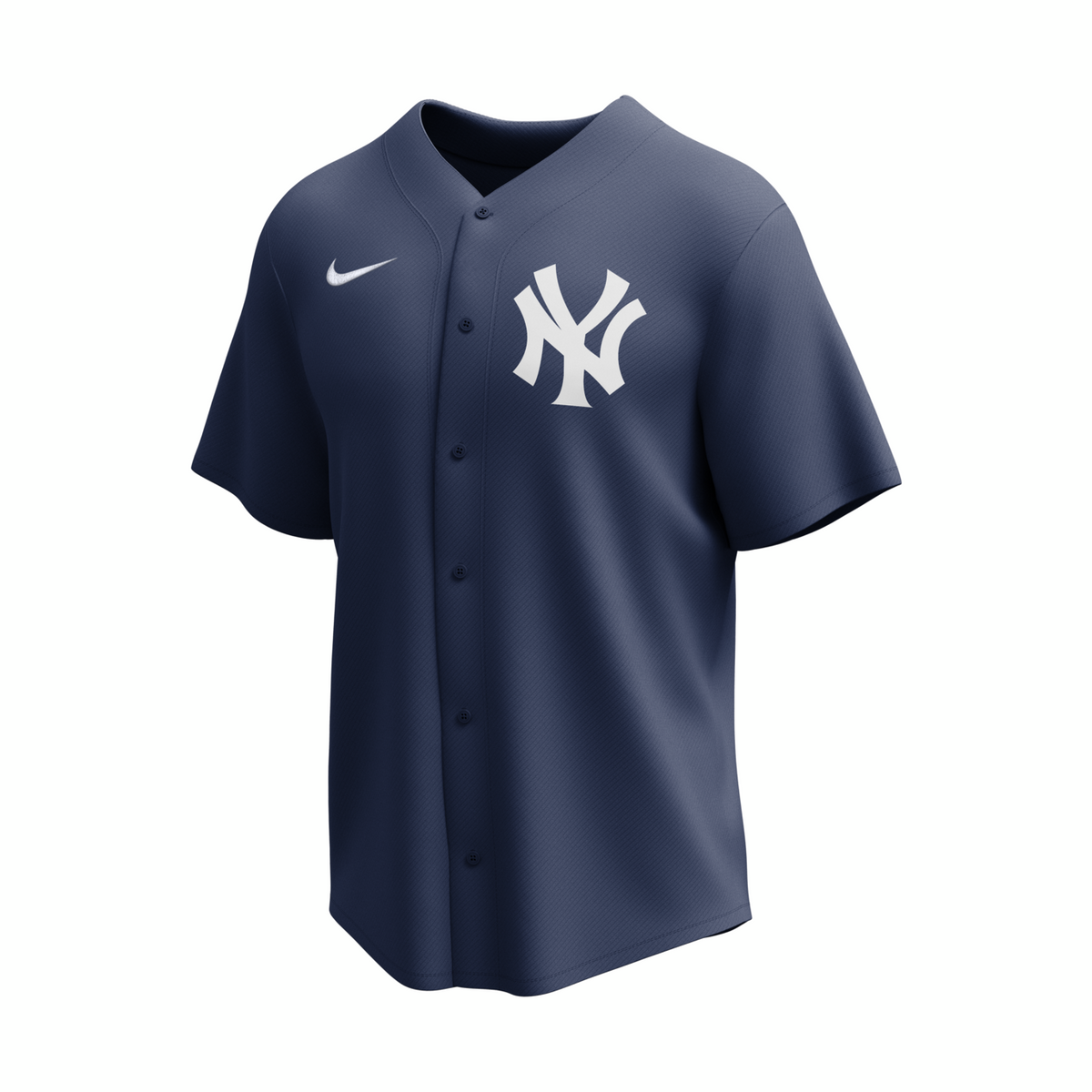 Nike New York Yankees Adult Institutional Full Button Jersey-1