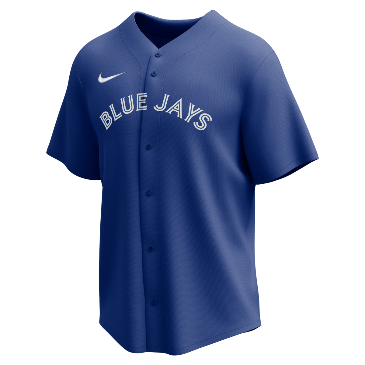 Nike Toronto Blue Jays Adult Institutional Full Button Jersey-1