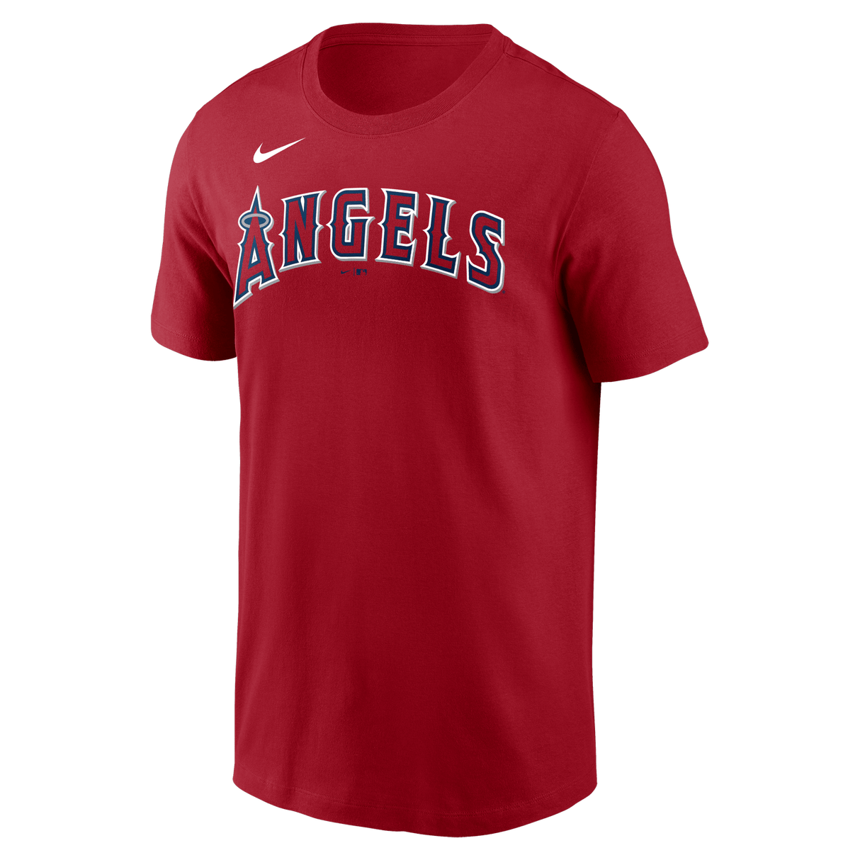 Nike Los Angeles Angels Adult Institiutional Short Sleeve Cotton Tee Fan Gear MLB Los Angeles Angels