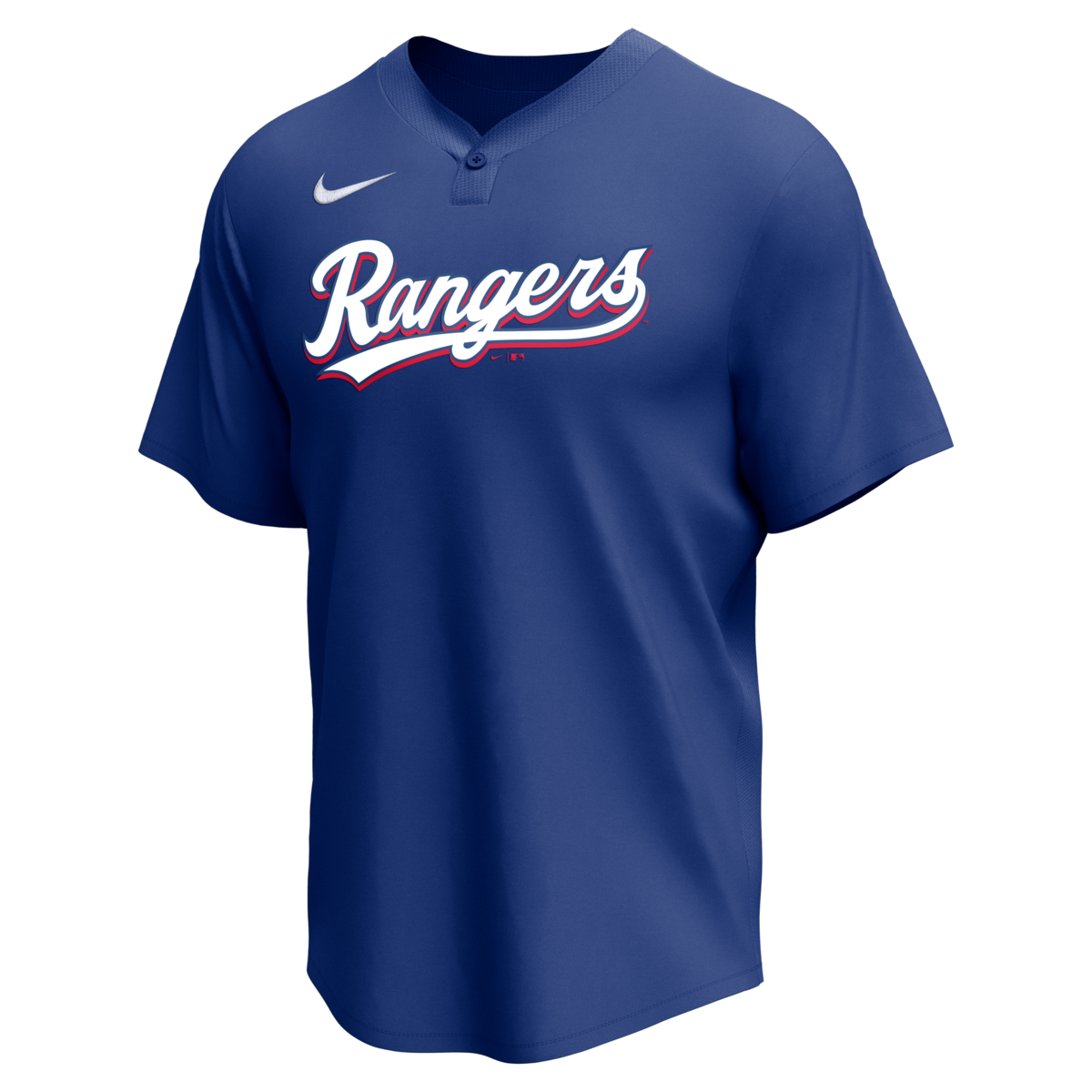 Nike Texas Rangers Adult Institutional 1 Button Pullover-1