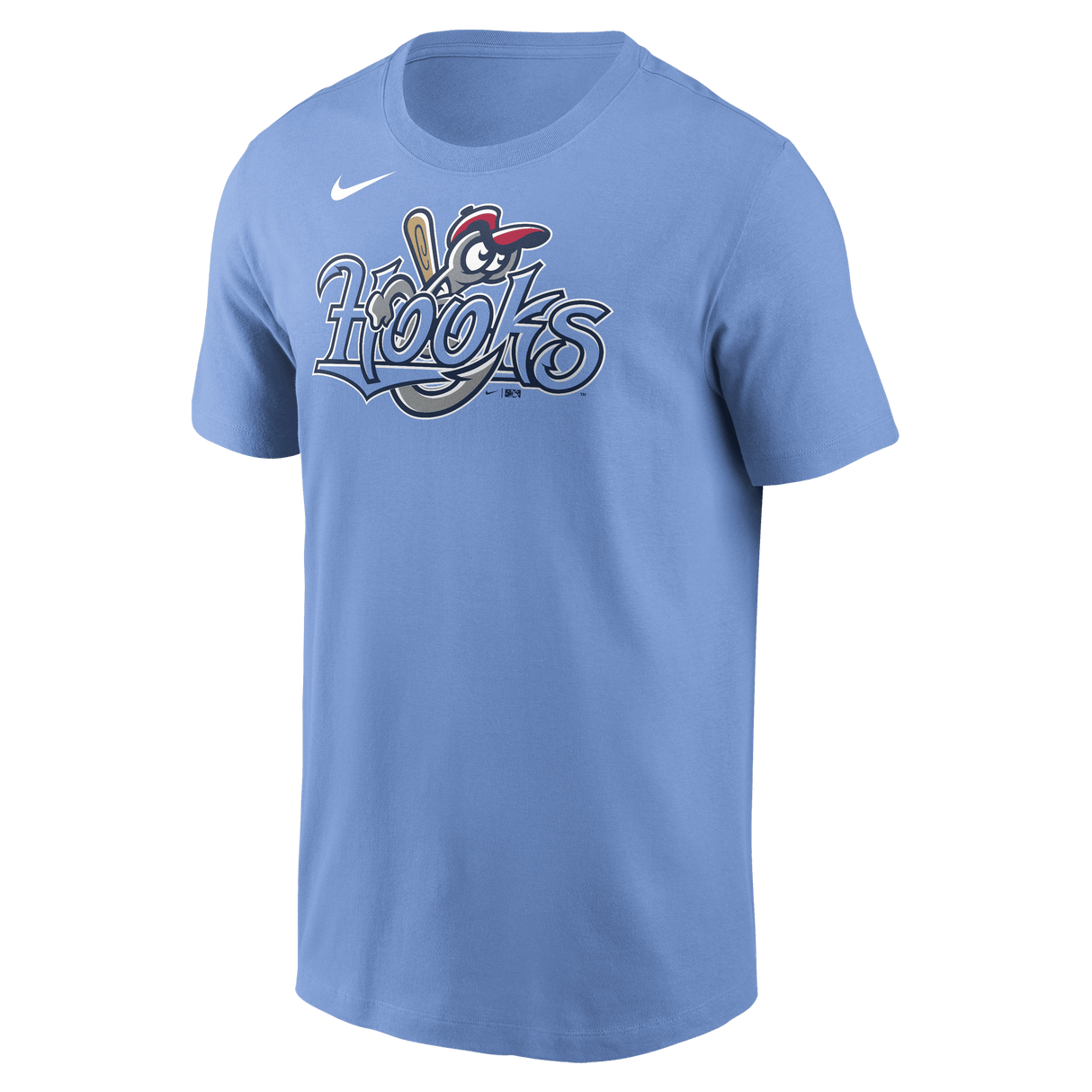 Nike Corpus Christi Hooks Men's Nike Short Sleeve Club Crew Tee Fan Gear MiLB Corpus Christi Hooks