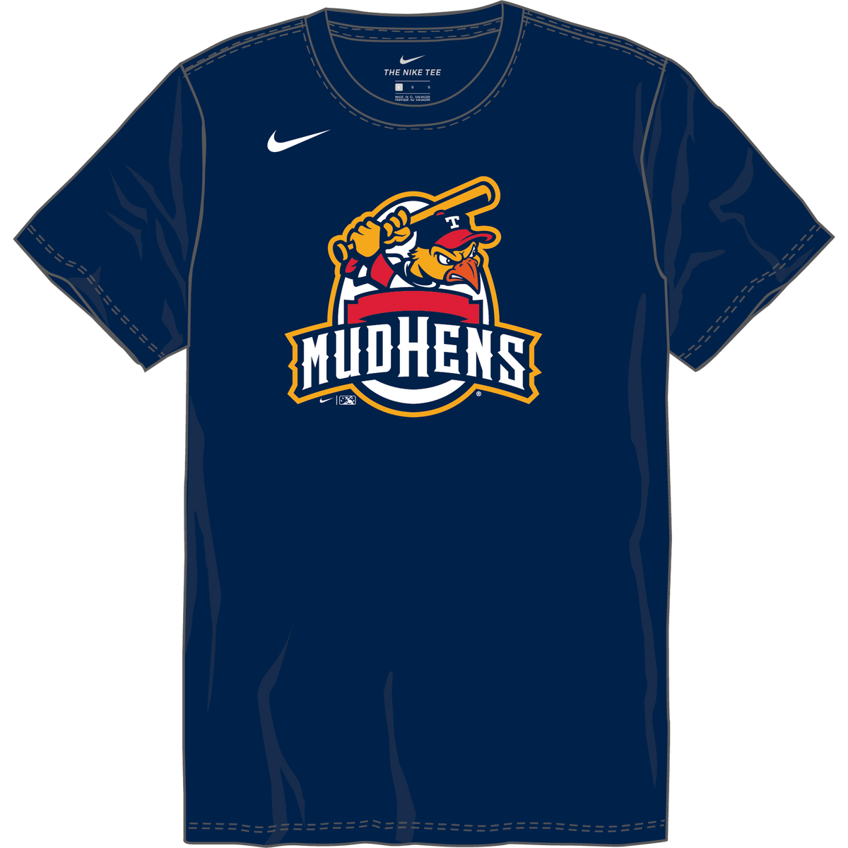 Nike Toledo Mud Hens Youth Institutional Short Sleeve Cotton Tee