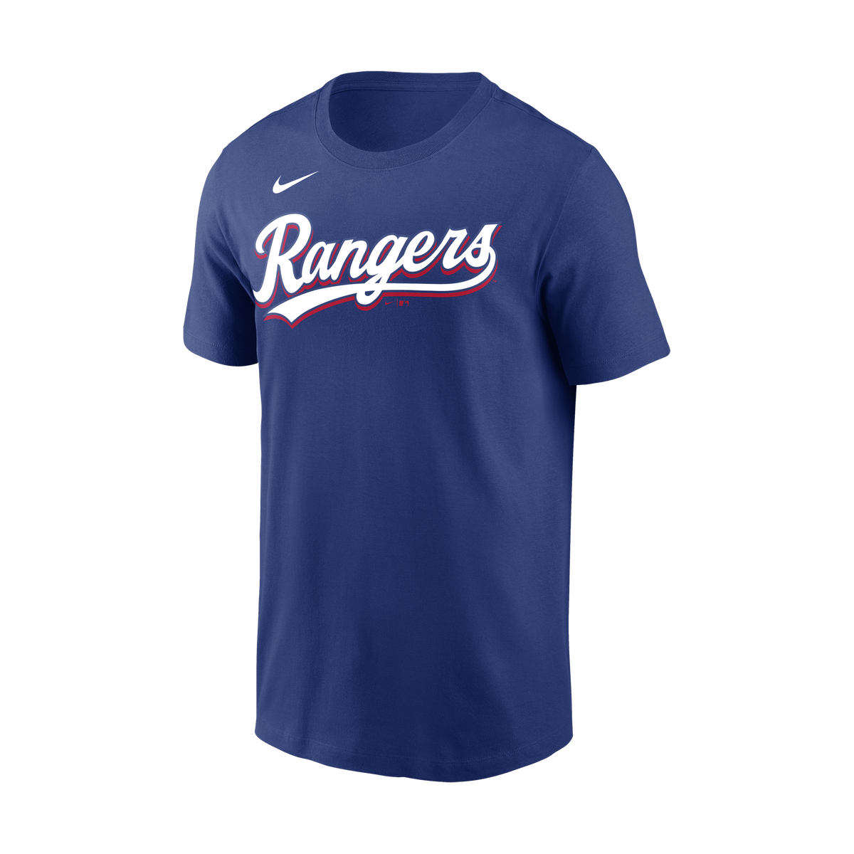 Nike Texas Rangers Adult Institiutional Short Sleeve Cotton Tee-1