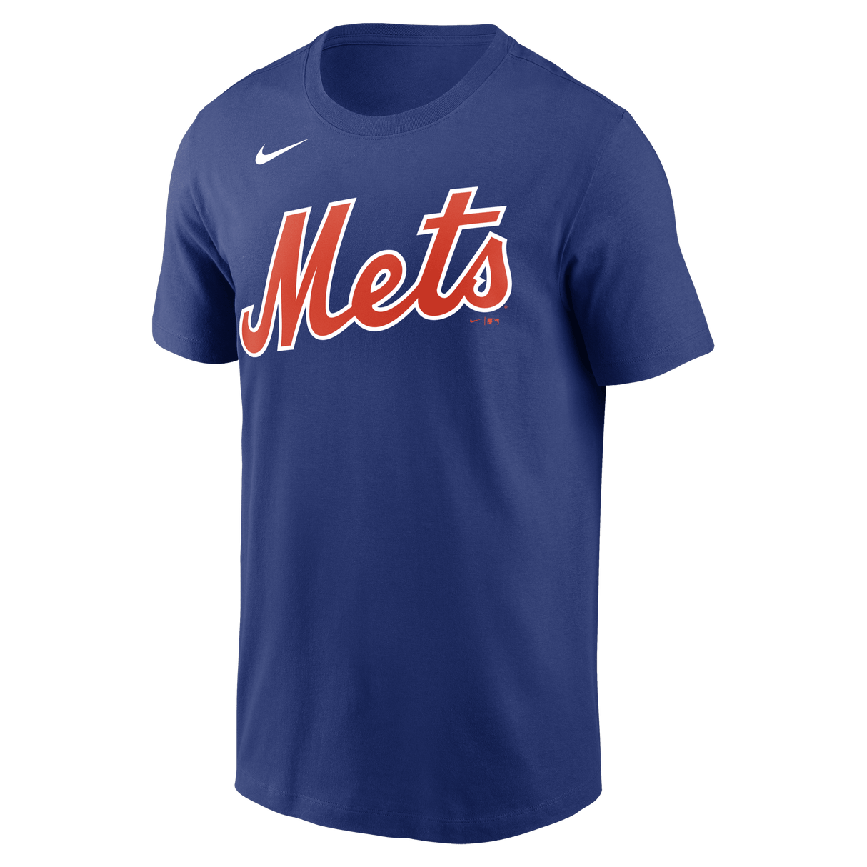 Nike New York Mets Adult Institiutional Short Sleeve Cotton Tee Fan Gear MLB New York Mets