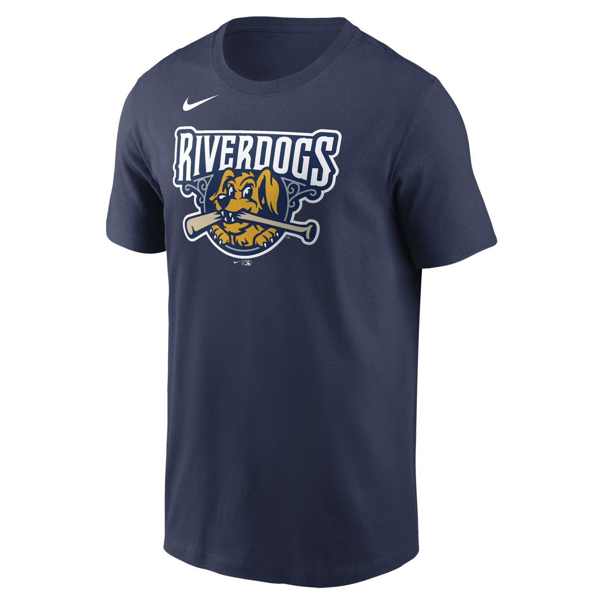 Nike Charleston River Dogs Men's Nike Short Sleeve Club Crew Tee Fan Gear MiLB Charleston River Dogs