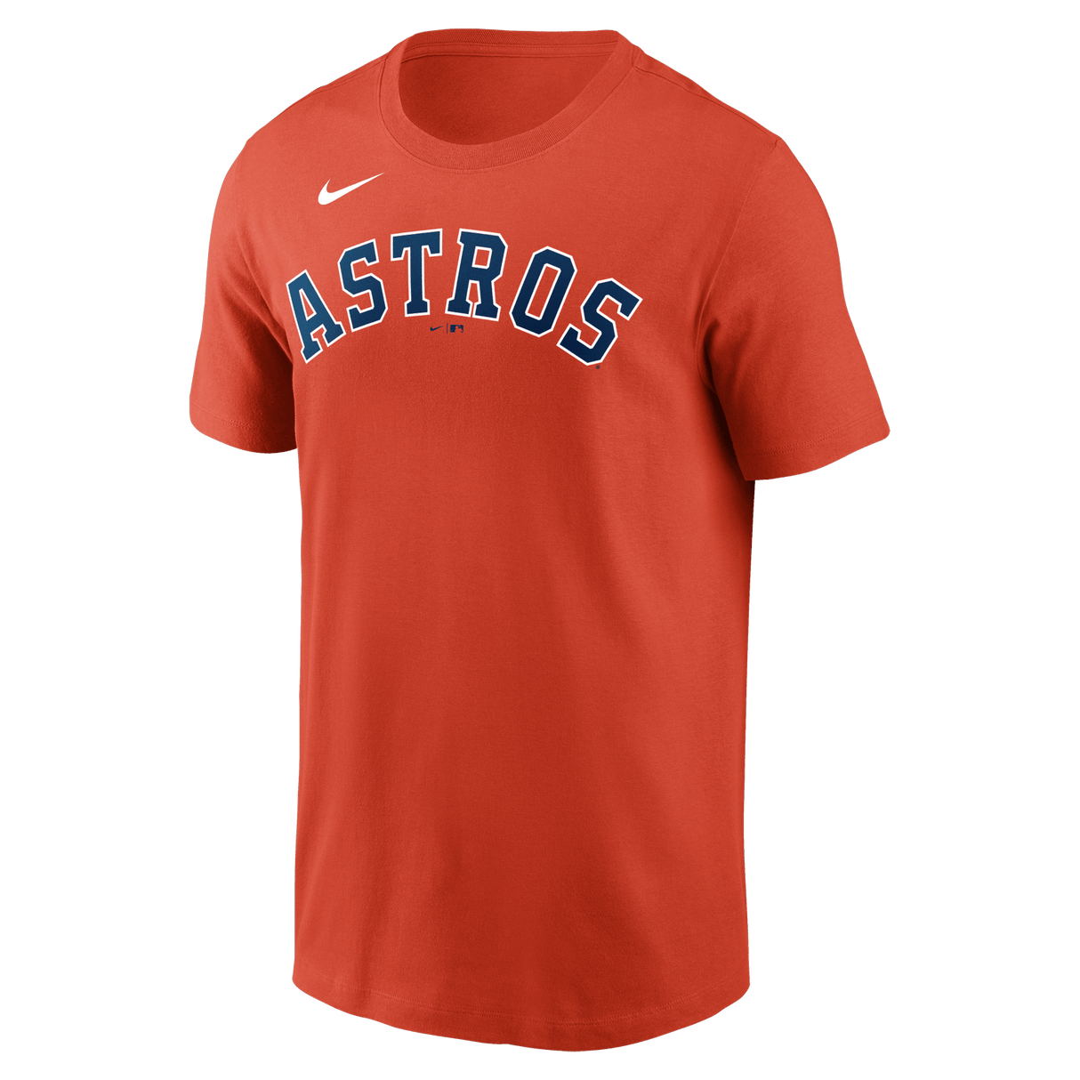 Nike Houston Astros Adult Institiutional Short Sleeve Cotton Tee Fan Gear MLB Houston Astros