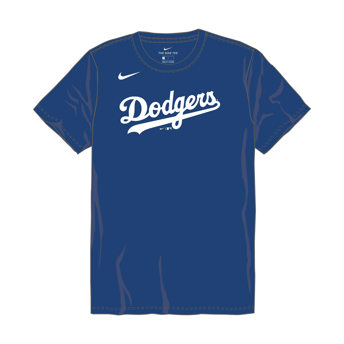 Nike Los Angeles Dodgers Youth Institutional Short Sleeve Cotton Tee
