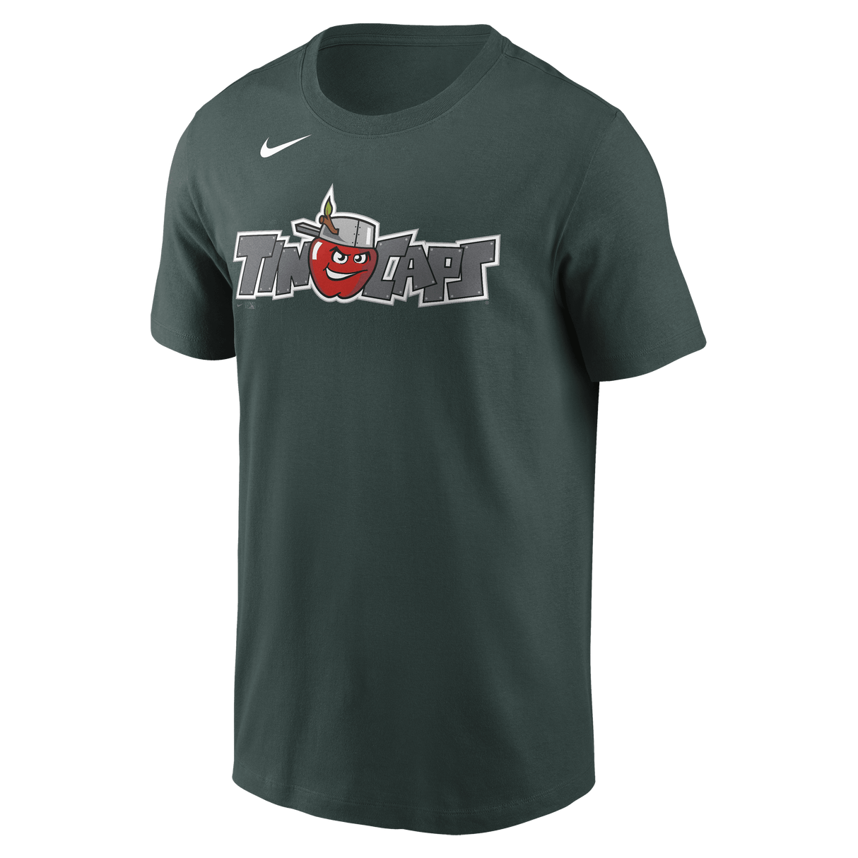 Nike Fort Wayne Tin Caps Men's Nike Short Sleeve Club Crew Tee Fan Gear MiLB Fort Wayne Tin Caps