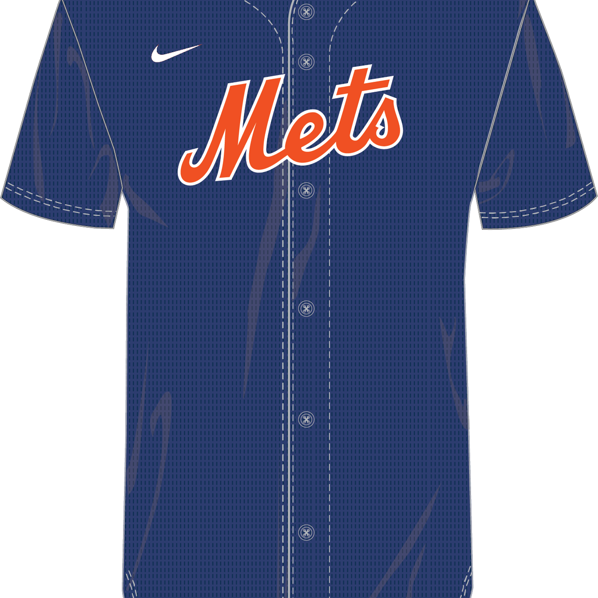 Nike New York Mets Youth Button Jersey | League Outfitters