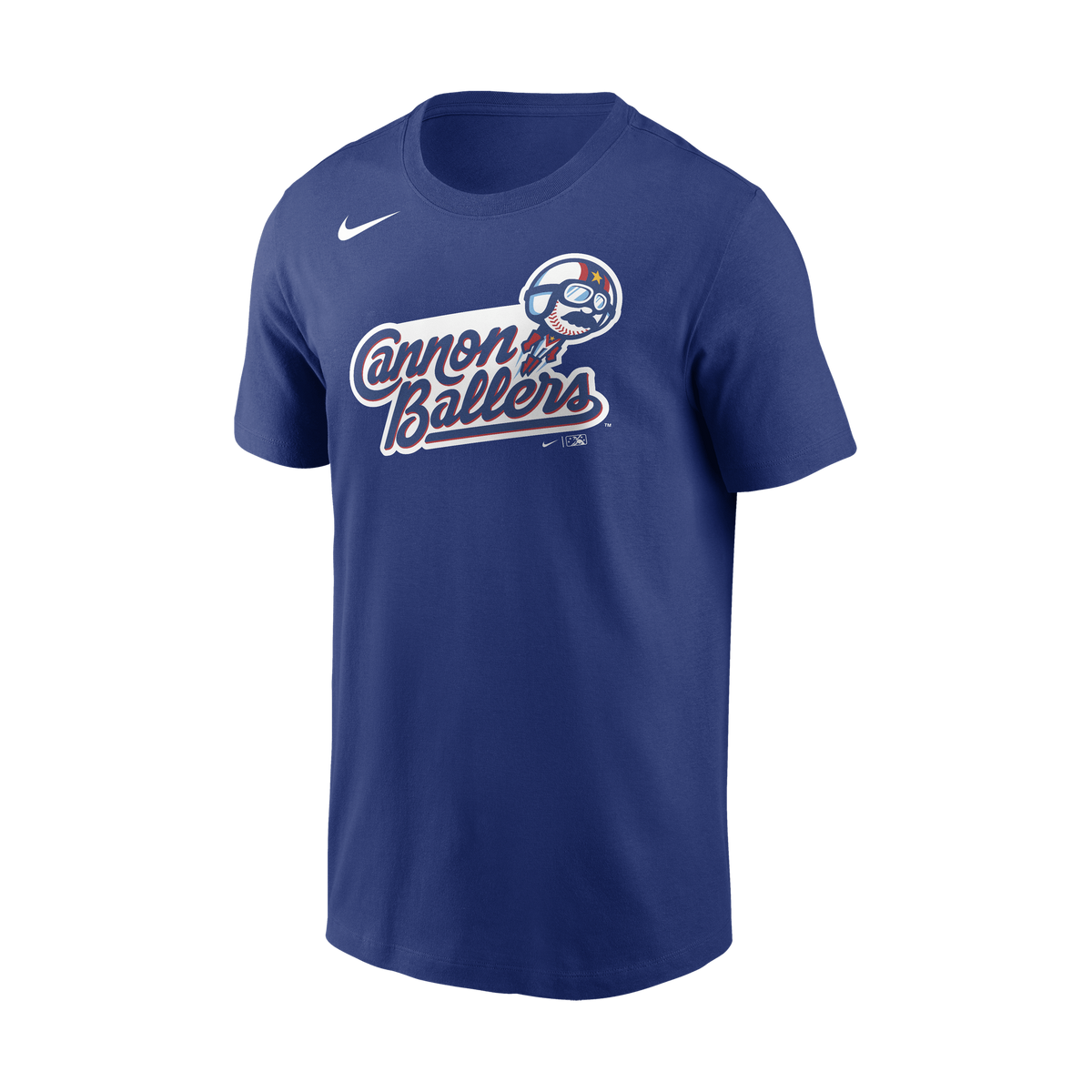 Nike Kannapolis Cannon Ballers Adult Institiutional Short Sleeve Cotton Tee-1