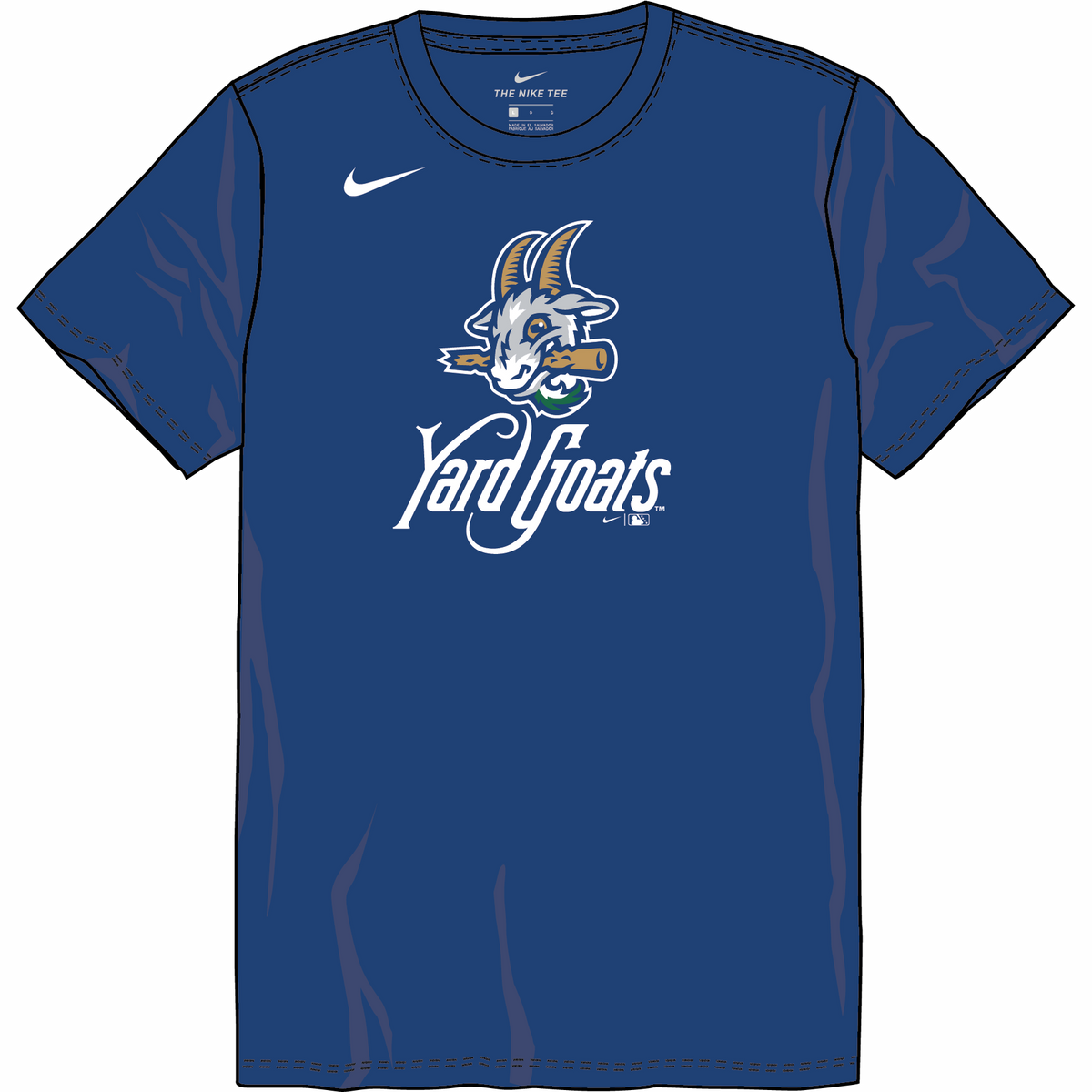 Nike Hartford Yard Goats Youth Institutional Short Sleeve Cotton Tee