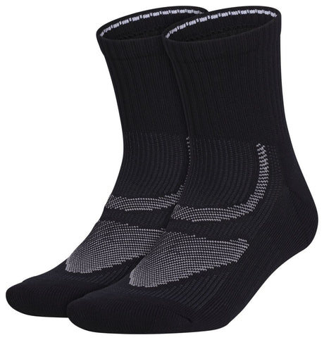 adidas Unisex Superlite Performance 2-Pack High Quarter Socks Unisex Accessories Socks