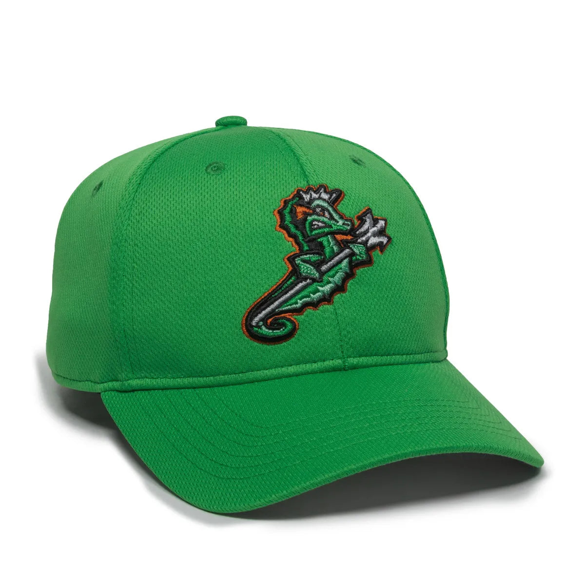 Outdoor Cap Norfolk Tides™ MiLB® Replica Structured Solid Panel MIN-350 Hat Fan Gear MiLB Norfolk Tides