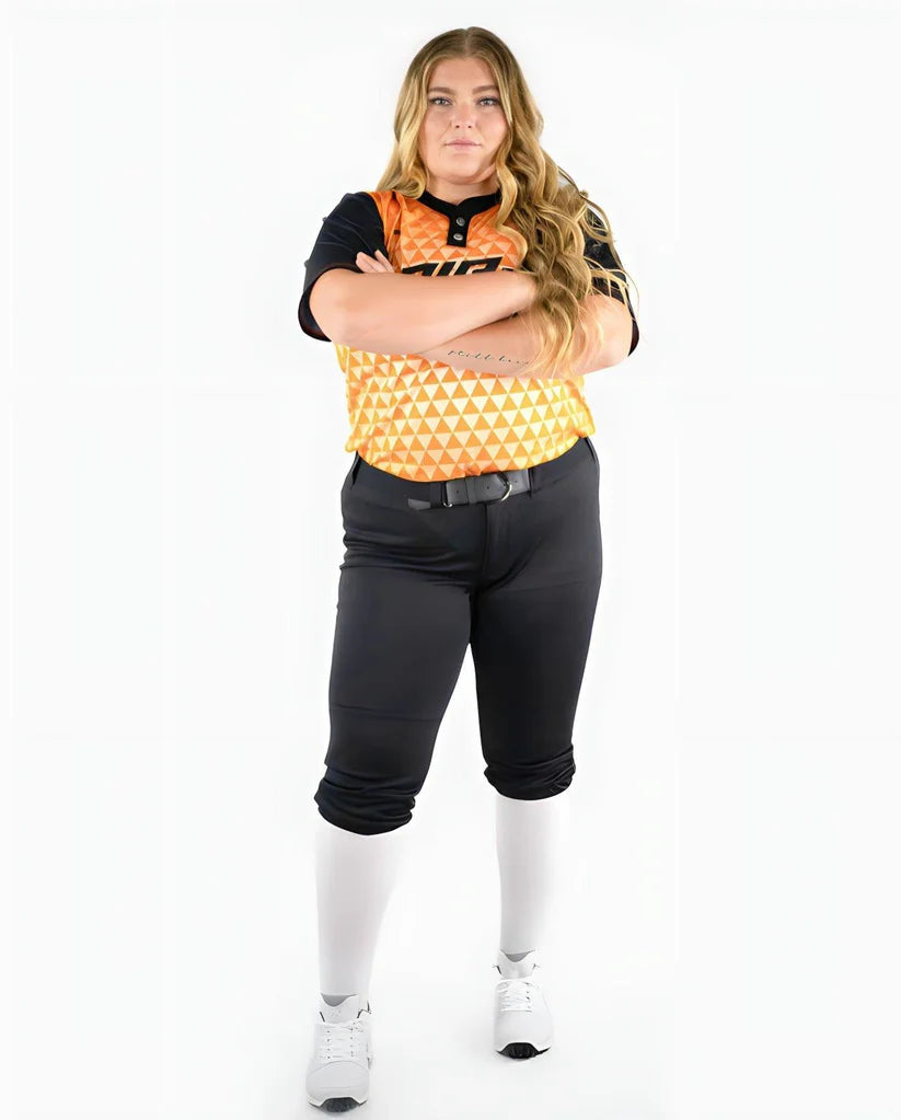 RIP-IT Women's Revolution Softball Pants - Curvy Cut Softball Pants & Shorts Adult