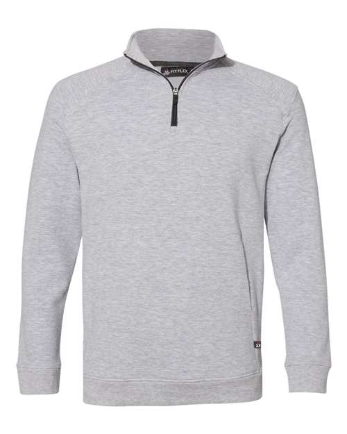 Badger FitFlex French Terry Quarter-Zip Sweatshirt Mens Apparel Sweatshirts & Fleece