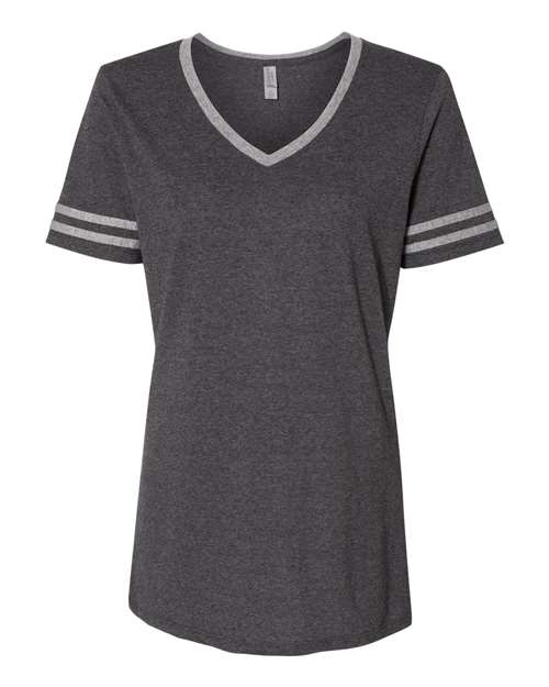 JERZEES Women's Varsity Triblend V-Neck T-Shirt Womens Apparel Shirts & Tops