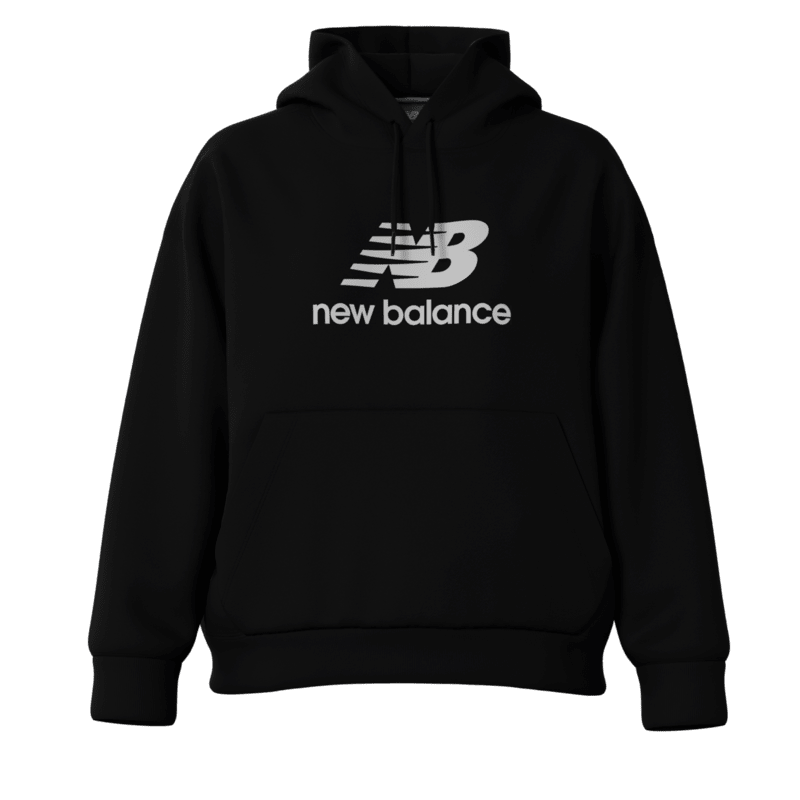 New Balance Women's Sport Essentials Fleece Logo Hoodie Womens Apparel Sweatshirts & Fleece