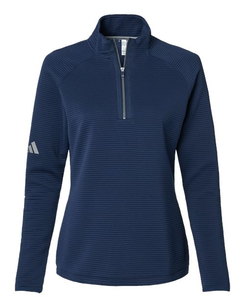 adidas Women's Spacer Quarter-Zip Pullover Womens Apparel Sweatshirts & Fleece