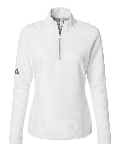 adidas Women's Spacer Quarter-Zip Pullover Womens Apparel Sweatshirts & Fleece