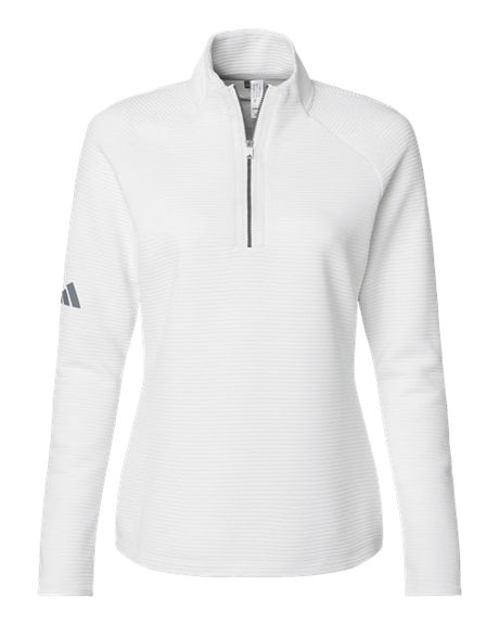 adidas Women's Spacer Quarter-Zip Pullover Womens Apparel Sweatshirts & Fleece