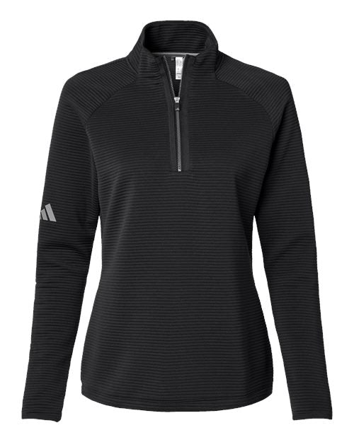 adidas Women's Spacer Quarter-Zip Pullover Womens Apparel Sweatshirts & Fleece