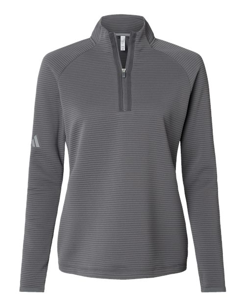 adidas Women's Spacer Quarter-Zip Pullover Womens Apparel Sweatshirts & Fleece
