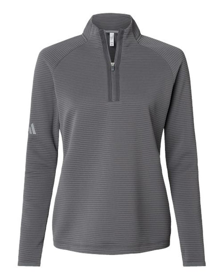 adidas Women's Spacer Quarter-Zip Pullover Womens Apparel Sweatshirts & Fleece
