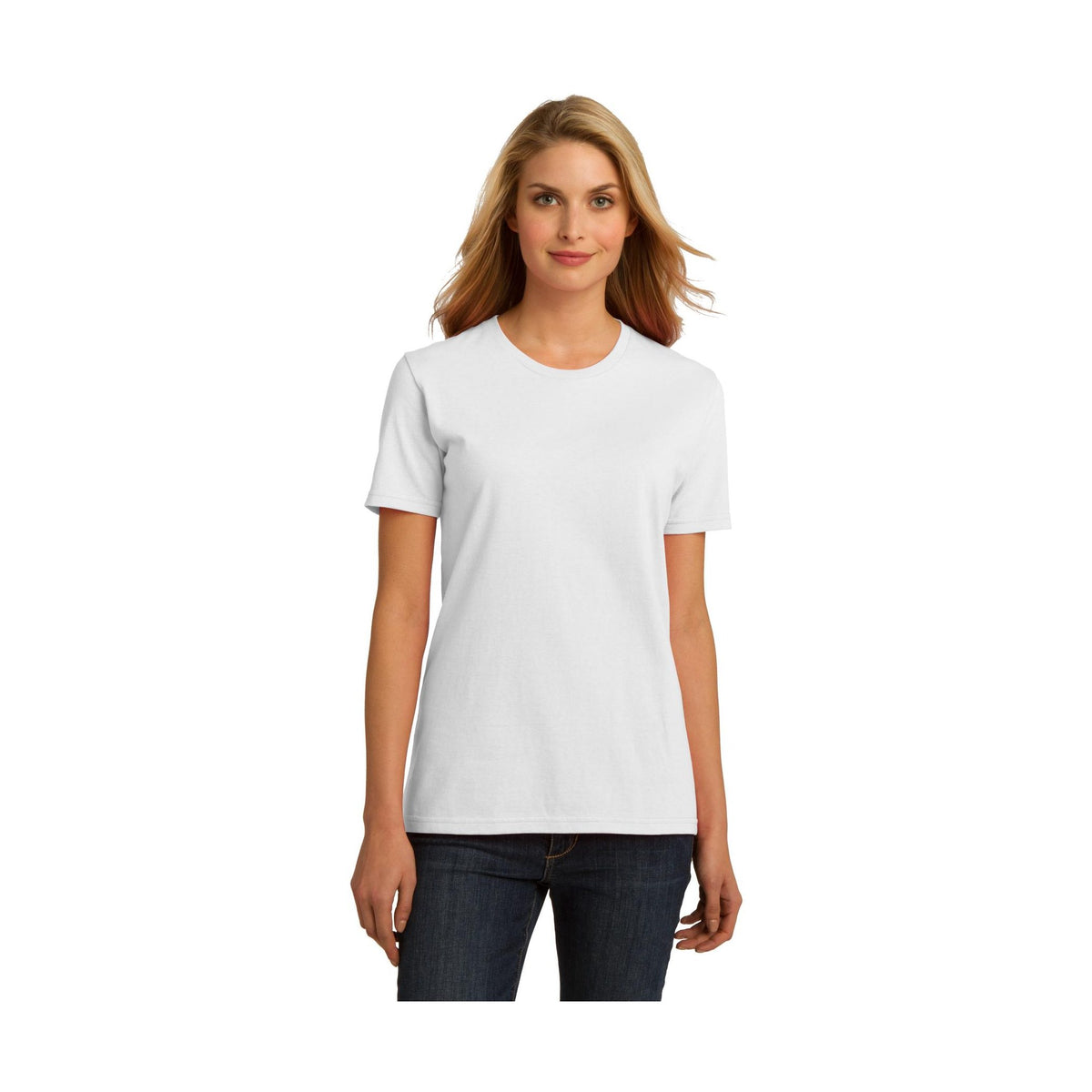 Port & Co Women's Essential 100% Organic Ring Spun Cotton T-Shirt