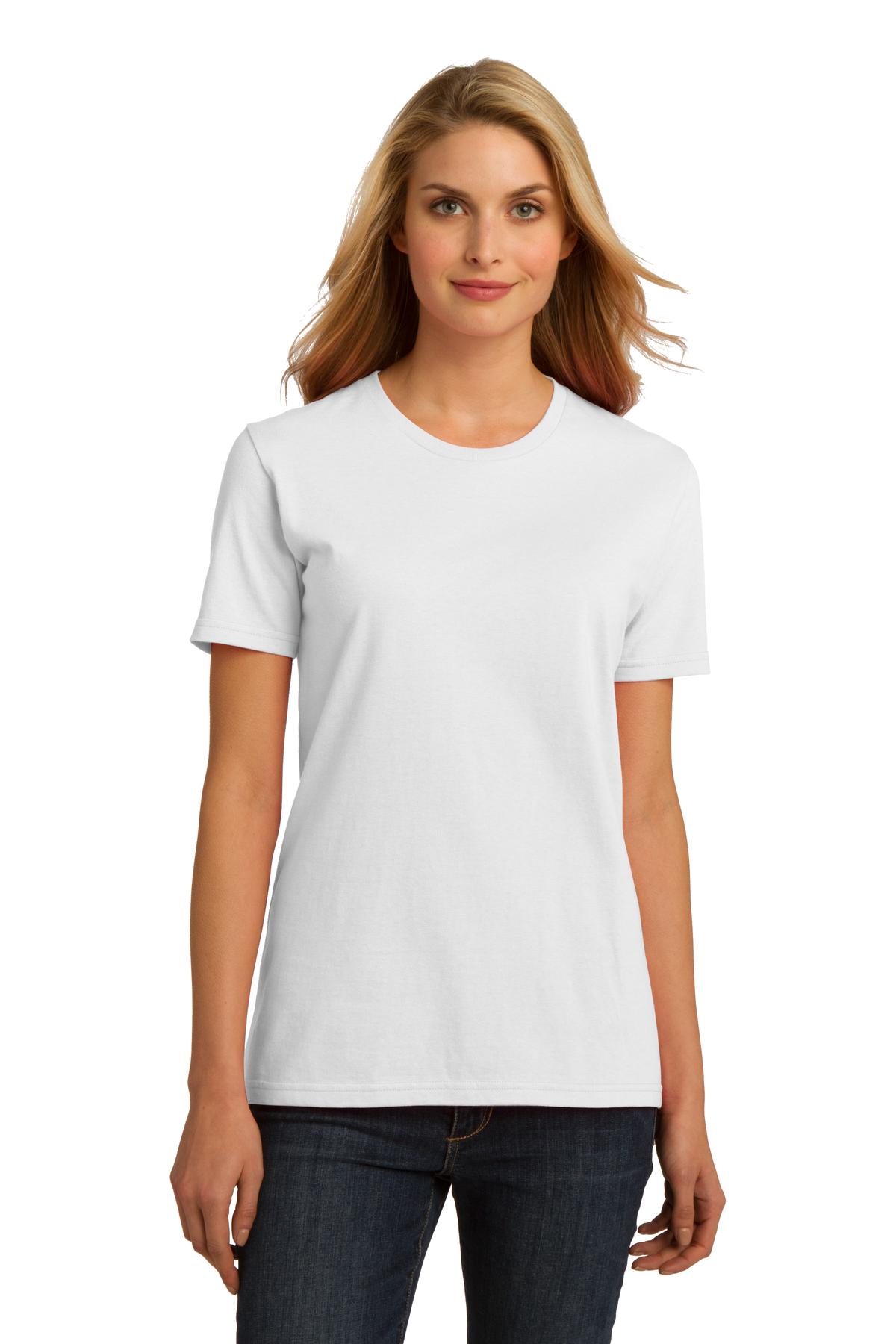 Port & Co Women's Essential 100% Organic Ring Spun Cotton T-Shirt