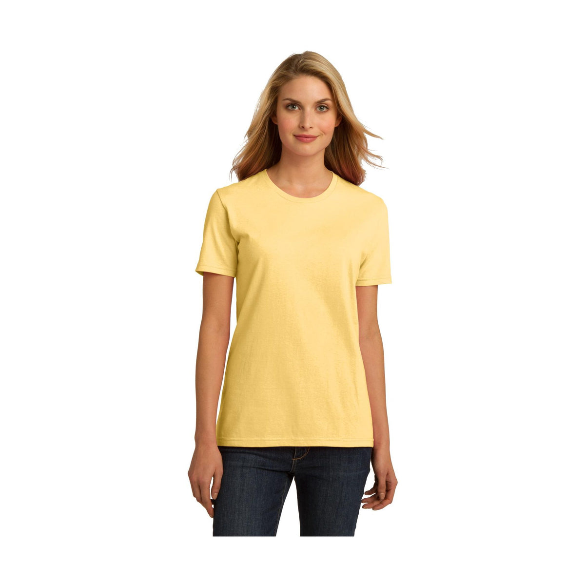 Port & Co Women's Essential 100% Organic Ring Spun Cotton T-Shirt